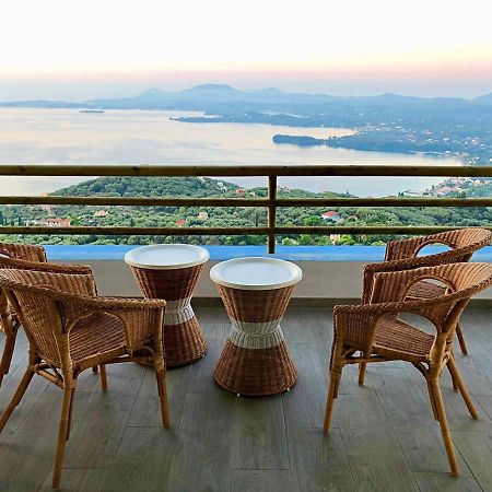 House Tanna Of Villa Intaba Spectacular Sea Views Corfiot Riviera Spartilas Corfu Island Greece Close To Ipsos Beach Spartylas Dış mekan fotoğraf