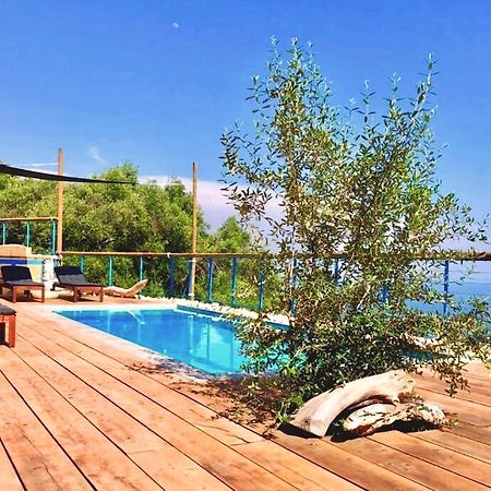 House Tanna Of Villa Intaba Spectacular Sea Views Corfiot Riviera Spartilas Corfu Island Greece Close To Ipsos Beach Spartylas Dış mekan fotoğraf