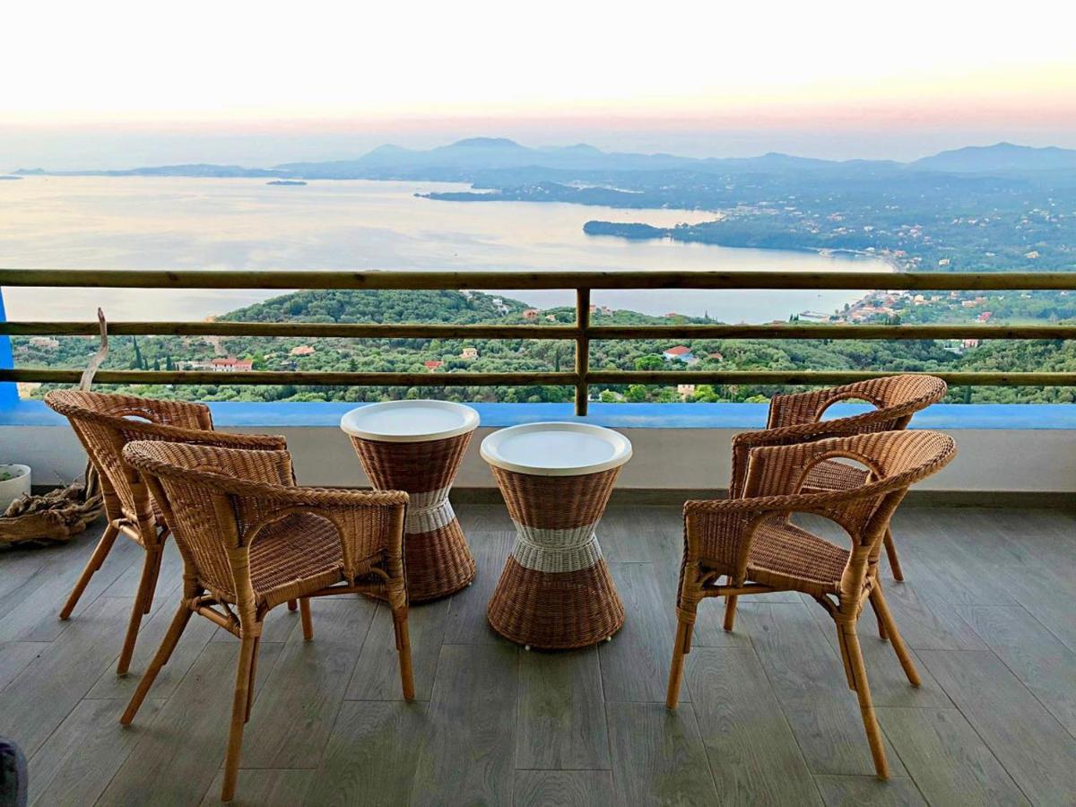 House Tanna Of Villa Intaba Spectacular Sea Views Corfiot Riviera Spartilas Corfu Island Greece Close To Ipsos Beach Spartylas Dış mekan fotoğraf