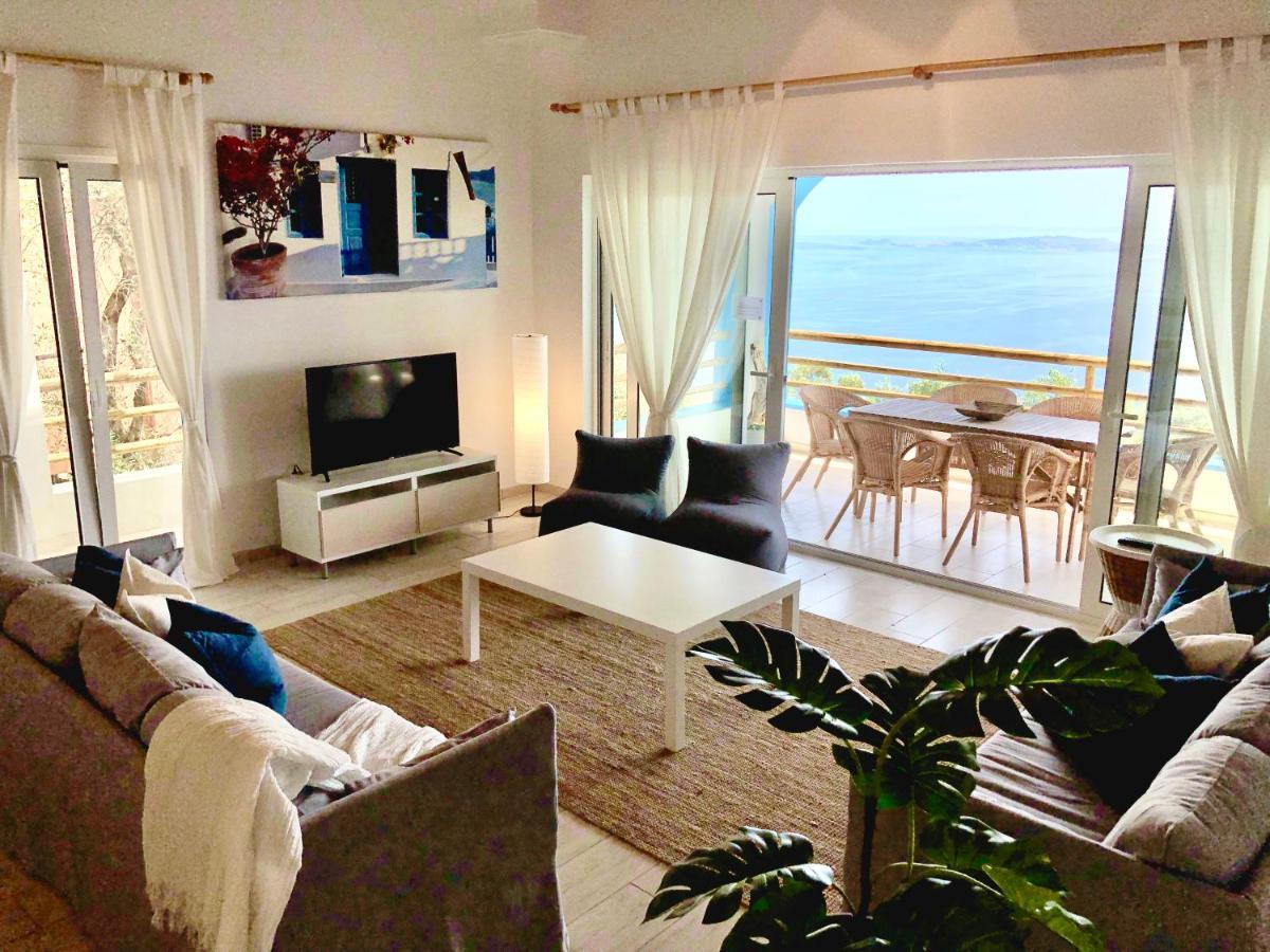 House Tanna Of Villa Intaba Spectacular Sea Views Corfiot Riviera Spartilas Corfu Island Greece Close To Ipsos Beach Spartylas Dış mekan fotoğraf