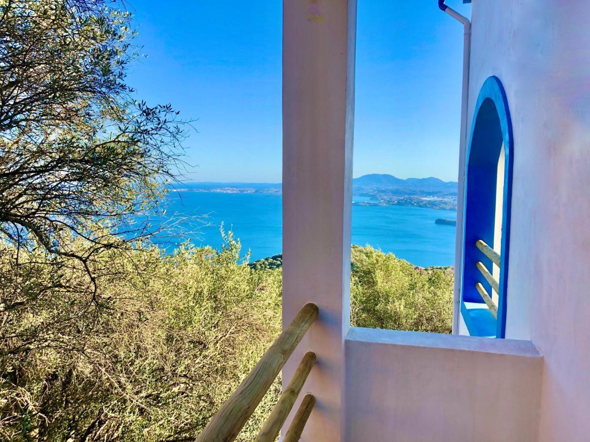House Tanna Of Villa Intaba Spectacular Sea Views Corfiot Riviera Spartilas Corfu Island Greece Close To Ipsos Beach Spartylas Dış mekan fotoğraf