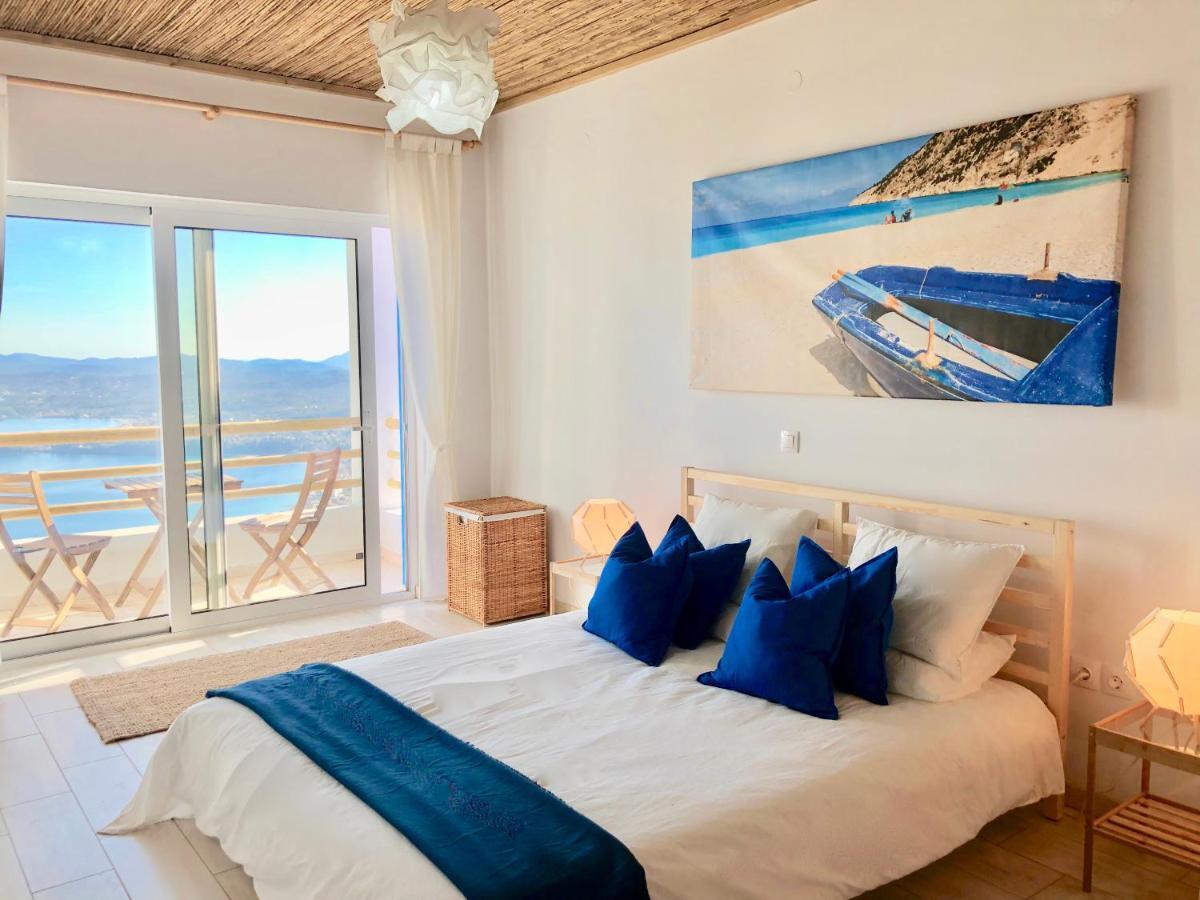 House Tanna Of Villa Intaba Spectacular Sea Views Corfiot Riviera Spartilas Corfu Island Greece Close To Ipsos Beach Spartylas Dış mekan fotoğraf